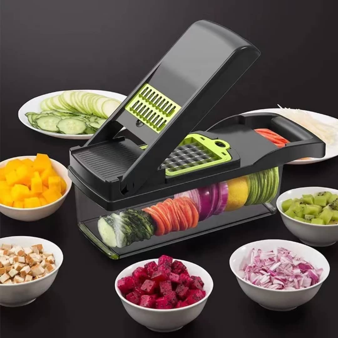 Hachoir Multifonction Manuel – Coupe Légumes Rapide &amp; Pratique